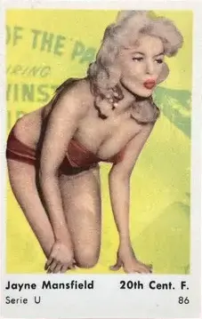 Jayne Mansfield — 1958 Serie U #86