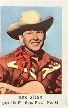 Rex Allen — 1956 Serie F #82
