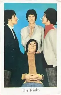 The Kinks — 1966-68 Popbilder Unnumbered Series