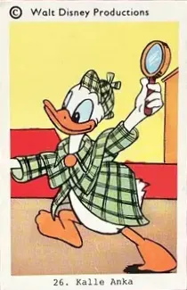 Donald Duck — 1973-76 Disney Set Numbered #26