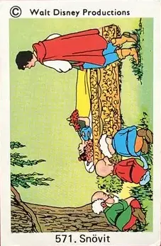 Snow White — 1973-76 Disney Set Numbered #571