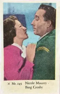 Nicole Maurey — 1958 X Nr Set #245