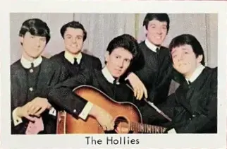 The Hollies — 1966-68 Popbilder Unnumbered Series