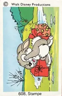 Thumper — 1973-76 Disney Set Numbered #608