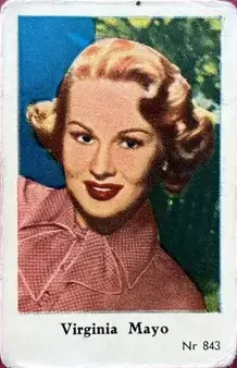 Virginia Mayo — 1955 Nr Set (601-998) #843