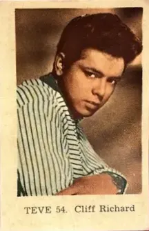 Cliff Richard — 1962 TEVE Set #54