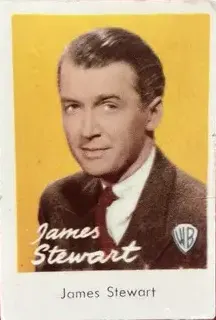 James Stewart — 1957 Studio Set 2 Autographs