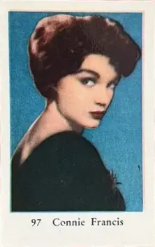 Connie Francis — 1962 Numbered Set 3 (1-300) #97