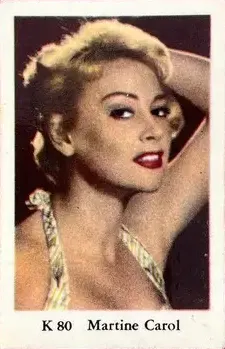 Martine Carol — 1960 K Set (with Studio) #80