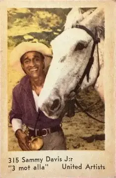 Sammy Davis Jr. — 1963 Numbered Set 4 (301-451) #315