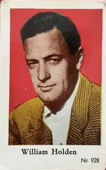 William Holden — 1955 Nr Set (601-998) #928