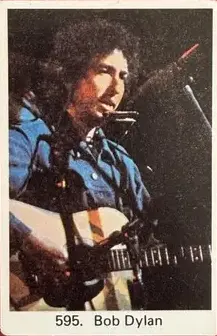 Bob Dylan — 1975 Popbilder Period After Number III #595