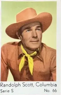 Randolph Scott — 1957 Serie S #66