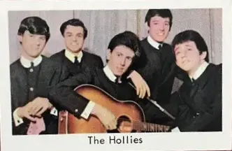 The Hollies — 1966-68 Popbilder Unnumbered Series