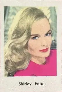 Shirley Eaton — 1963 Unnumbered Set 2 (Sans Serif)