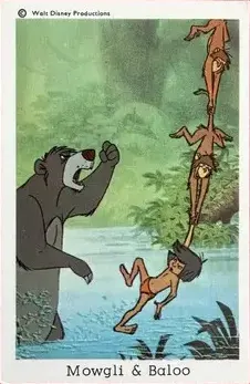 Mowgli & Kaa — 1963-73 Disney Set Unnumbered