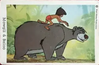 Mowgli-Baloo — 1963-73 Disney Set Unnumbered
