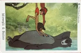 Mowgli — 1963-73 Disney Set Unnumbered
