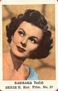 Barbara Hale — 1954 Serie E #57