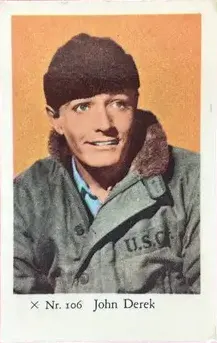 John Derek — 1958 X Nr Set #106