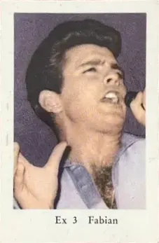 Fabian — 1962 Ex Set #3