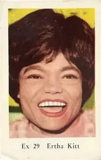 Eartha Kitt — 1962 Ex Set #29