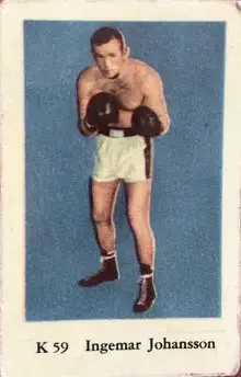 Ingemar Johansson — 1960 K Set (with Studio) #59