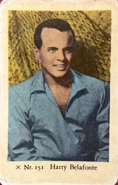 Harry Belafonte — 1958 X Nr Set #151