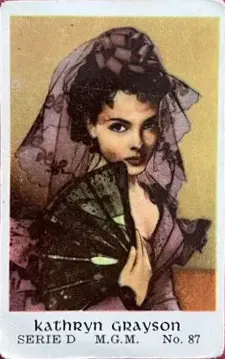 Kathryn Grayson — 1953 Serie D #87