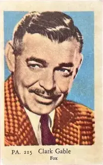 Clark Gable — 1958 PA Set #215