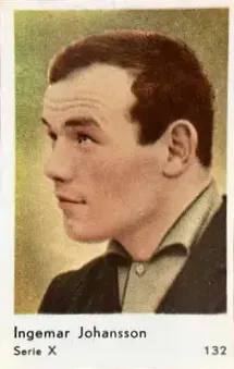 Ingemar Johansson — 1961 Serie X #132