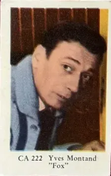 Yves Montand — 1962 CA Set #222