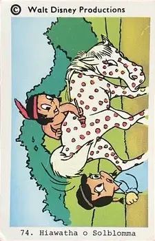 Little Hiawatha — 1973-76 Disney Set Numbered #74