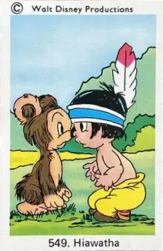 Little Hiawatha — 1973-76 Disney Set Numbered #549