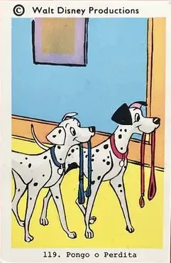 Pongo — 1973-76 Disney Set Numbered #119