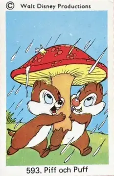 Chip — 1973-76 Disney Set Numbered #593