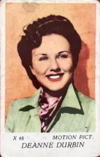 Deanna Durbin — 1955 X Set #48