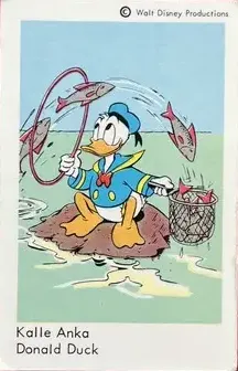 Kalle Anka — 1963-73 Disney Set Unnumbered