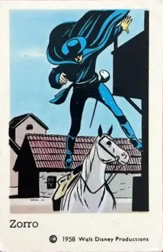 Zorro — 1963-73 Disney Set Unnumbered