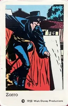 Zorro — 1963-73 Disney Set Unnumbered