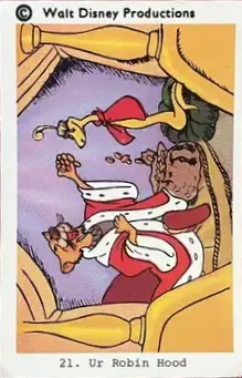 Robin Hood — 1973-76 Disney Set Numbered #21