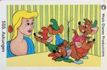 Cinderella — 1973-76 Disney Set Numbered #555
