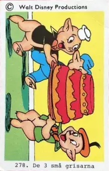 Practical Pig — 1973-76 Disney Set Numbered #278