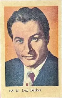 Lex Barker — 1958 PA Set #46