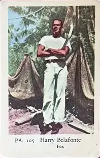 Harry Belafonte — 1958 PA Set #105