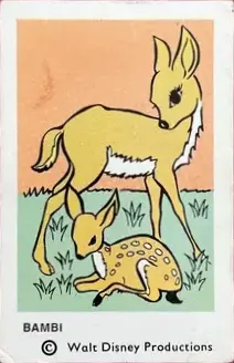 Bambi — 1963-73 Disney Set Unnumbered