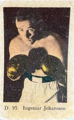 Ingemar Johansson — 1961 D Plain Text Set #95