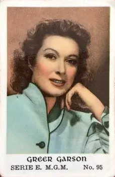 Greer Garson — 1954 Serie E #95