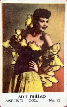 Ann Miller — 1953 Serie D #82