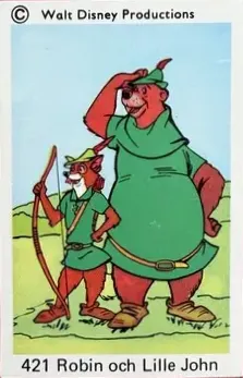 Little John — 1973-76 Disney Set Numbered #421
